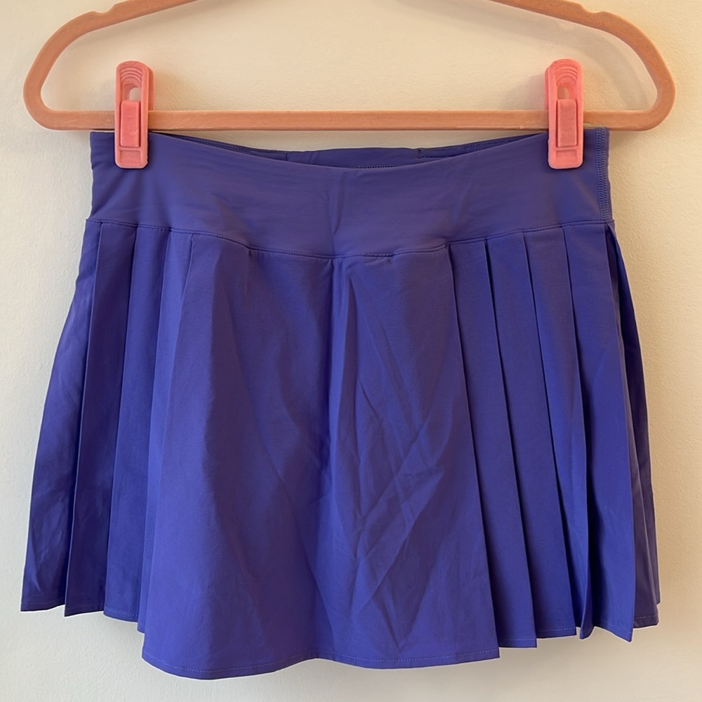 Lululemon Side Pleat Tennis Skirt in Charged Indigo Size 6 - Picture 6 of 6